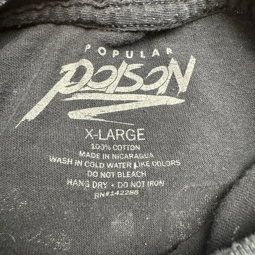 LONELY WORLD Tshirt shirt Youth‎ XL By Popular Poison Black